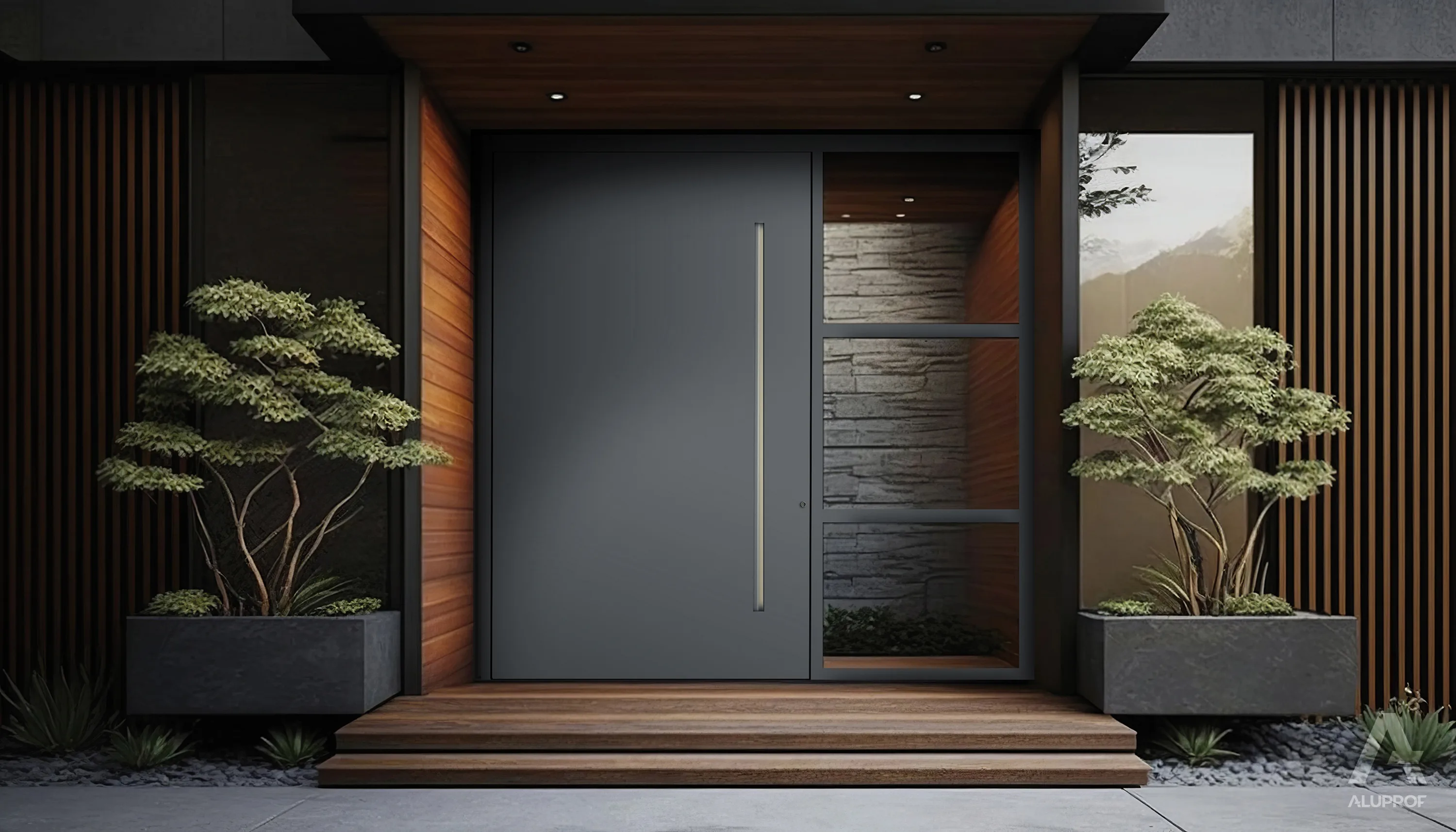 Aluprof MB-86N Pivot Door view 2