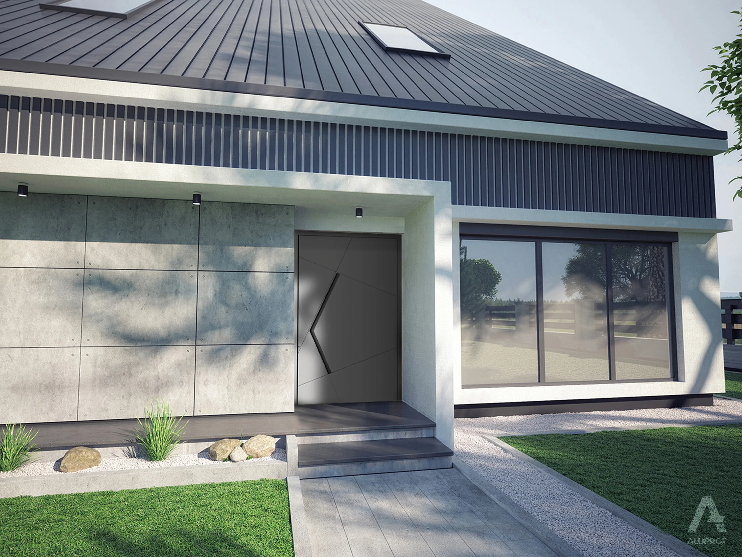 Aluprof MB-86N Pivot Door view 5