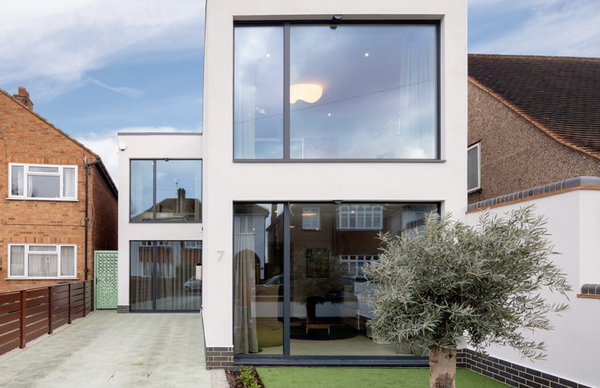 Cortizo Arch Invisible Tilt & Turn Window view 4