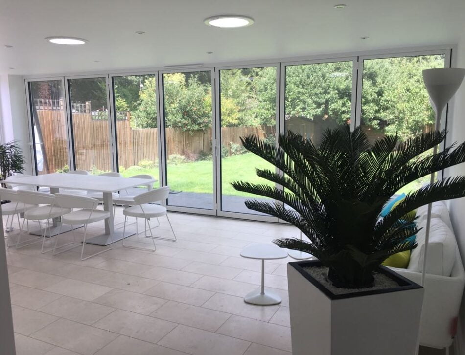 5 Panel Bifold Door view 4