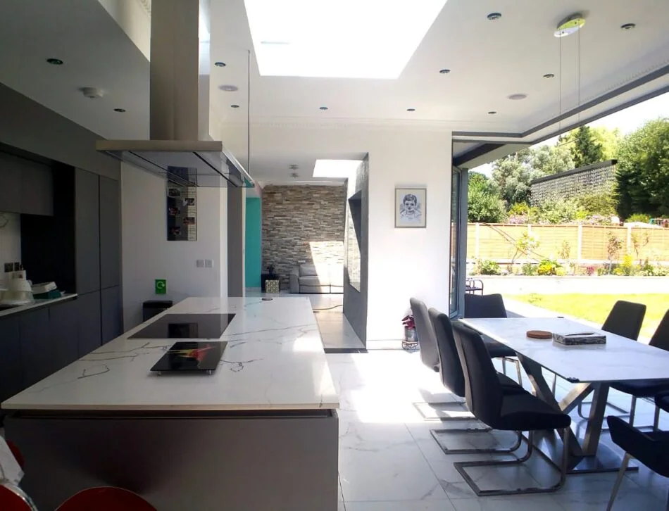 Schuco Cornerless Bifold Doors view 2